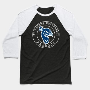 St Peters Peacocks Badge Baseball T-Shirt